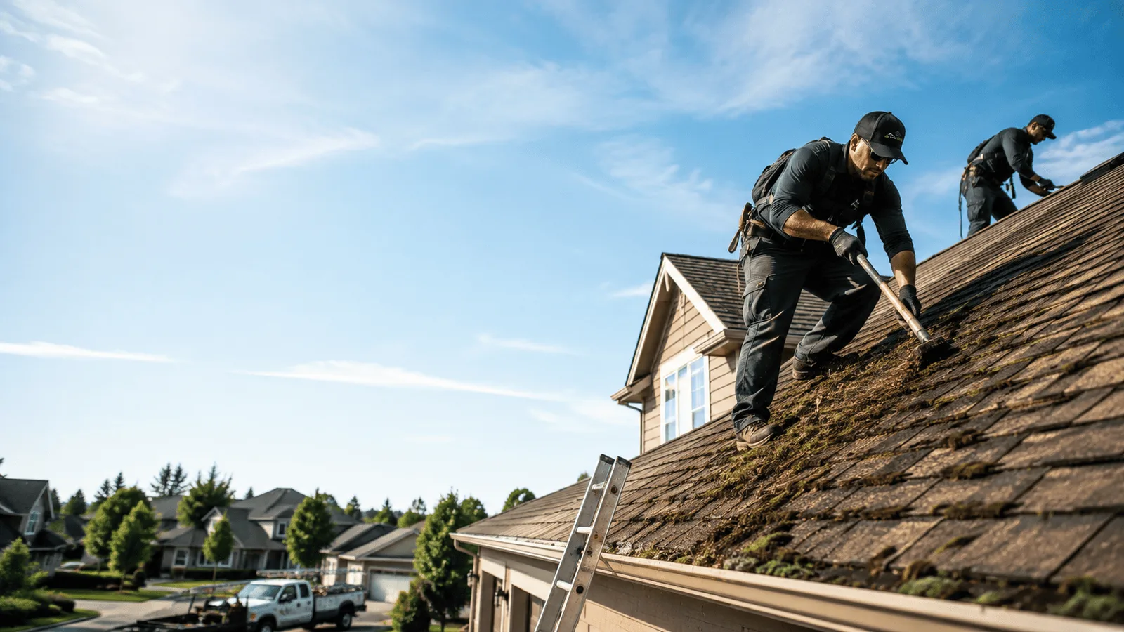 Roof Moss Removal in Armada, MI near me